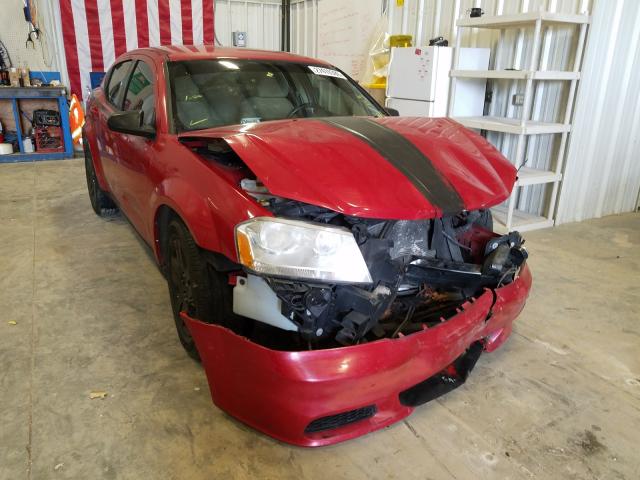 DODGE AVENGER SE 2013 with VIN 1C3CDZAB7DN540545 - Photo from auction