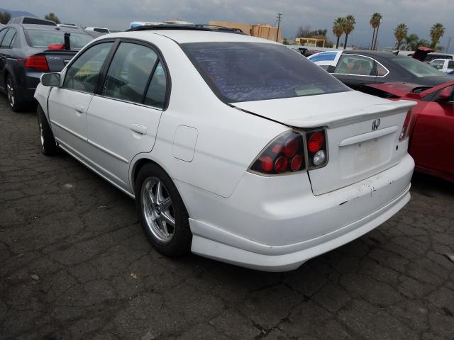Photo 3 from auction – 2001 HONDA CIVIC EX with VIN 2HGES26731H590600