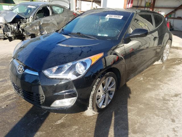 Photo 2 from auction – 2017 HYUNDAI VELOSTER with VIN KMHTC6AD7HU305004