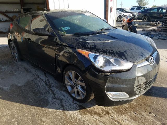 HYUNDAI VELOSTER 2017 with VIN KMHTC6AD7HU305004 - Photo from auction