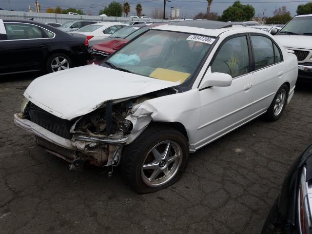 Photo 2 from auction – 2001 HONDA CIVIC EX with VIN 2HGES26731H590600
