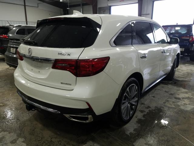 Photo 4 from auction – 2017 ACURA MDX TECHNO with VIN 5FRYD4H57HB026931