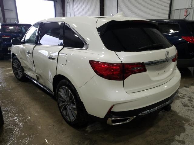 Photo 3 from auction – 2017 ACURA MDX TECHNO with VIN 5FRYD4H57HB026931