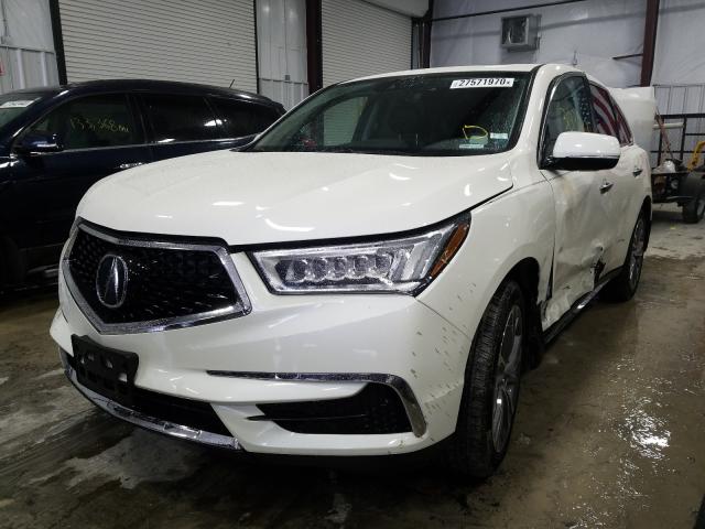 Photo 2 from auction – 2017 ACURA MDX TECHNO with VIN 5FRYD4H57HB026931