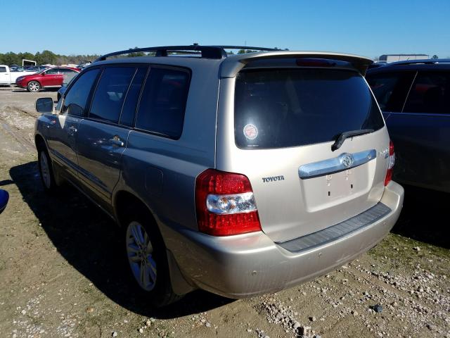 Photo 3 from auction – 2006 TOYOTA HIGHLANDER with VIN JTEDW21A860012615
