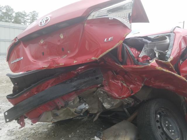 Photo 9 from auction – 2016 TOYOTA COROLLA L with VIN 2T1BURHE6GC706276