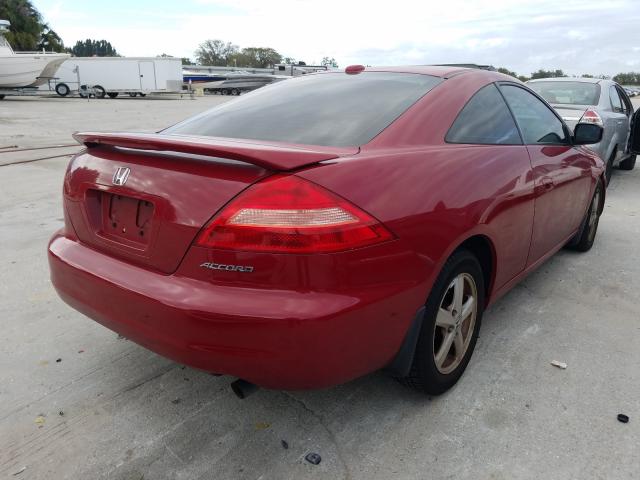 Photo 4 from auction – 2004 HONDA ACCORD EX with VIN 1HGCM72674A007783