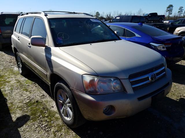 TOYOTA HIGHLANDER 2006 with VIN JTEDW21A860012615 - Photo from auction