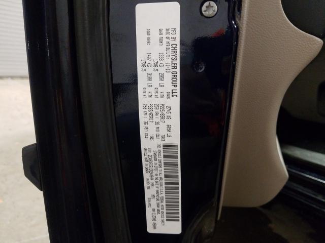 Photo 10 from auction – 2014 DODGE GRAND CARA with VIN 2C4RDGCG1ER240944