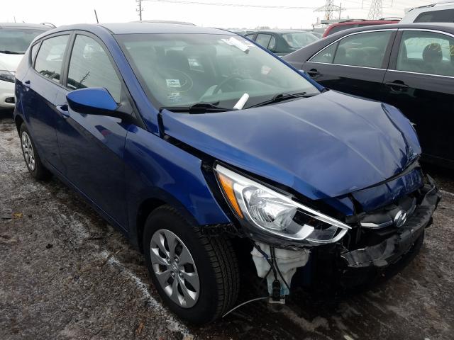 HYUNDAI ACCENT SE 2017 with VIN KMHCT5AE7HU311369 - Photo from auction