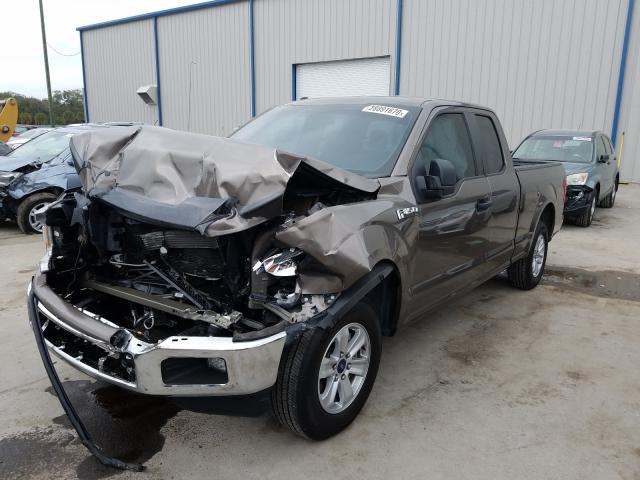 Photo 2 from auction – 2018 FORD F150 SUPER with VIN 1FTEX1CB7JFC52394