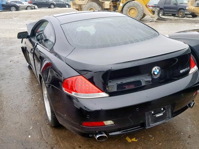 Photo 3 from auction – 2006 BMW 650 I with VIN WBAEH13476CR49620