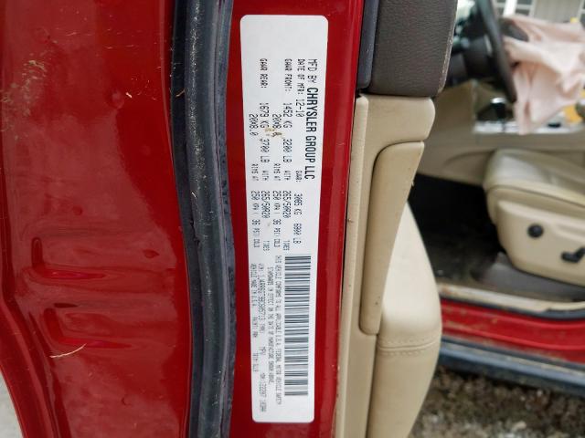 Photo 10 from auction – 2011 JEEP GRAND CHER with VIN 1J4RR6GT9BC605713