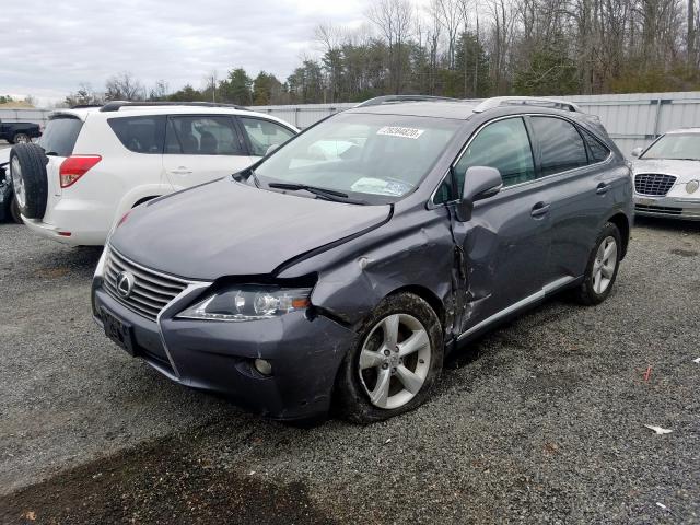 Photo 2 from auction – 2013 LEXUS RX 350 BAS with VIN 2T2BK1BA1DC174228