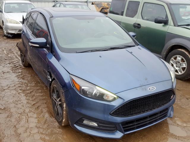 FORD FOCUS ST 2018 with VIN 1FADP3L98JL332136 - Photo from auction