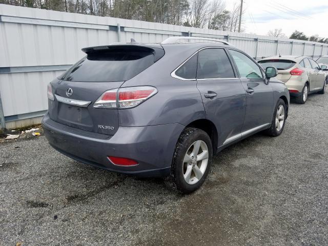 Photo 4 from auction – 2013 LEXUS RX 350 BAS with VIN 2T2BK1BA1DC174228