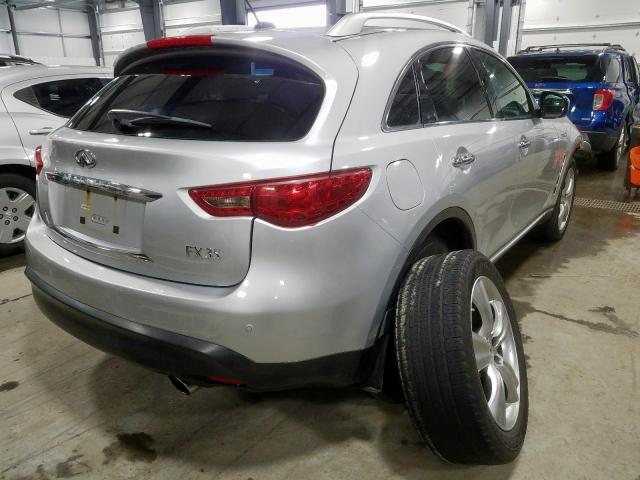 Photo 4 from auction – 2009 INFINITI FX35 with VIN JNRAS18W89M153633