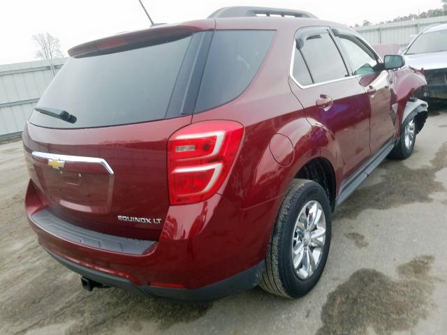 Photo 4 from auction – 2016 CHEVROLET EQUINOX LT with VIN 2GNALCEK5G6136172