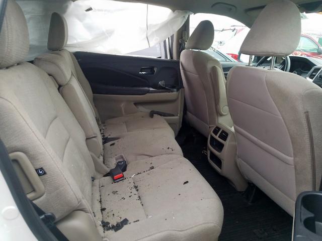 Photo 6 from auction – 2018 HONDA PILOT LX with VIN 5FNYF6H19JB065479