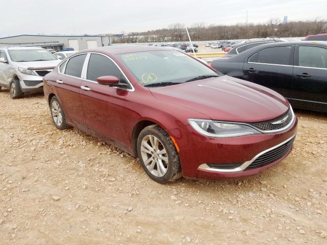 CHRYSLER 200 LIMITE 2015 with VIN 1C3CCCAB7FN543139 - Photo from auction