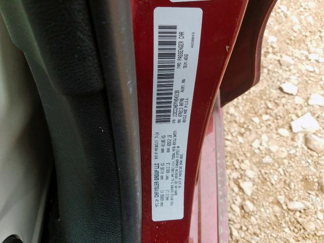 Photo 10 from auction – 2015 CHRYSLER 200 LIMITE with VIN 1C3CCCAB7FN543139