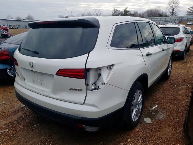 Photo 4 from auction – 2018 HONDA PILOT LX with VIN 5FNYF6H19JB065479