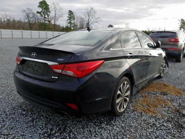 Photo 4 from auction – 2014 HYUNDAI SONATA SE with VIN 5NPEC4AB7EH856569