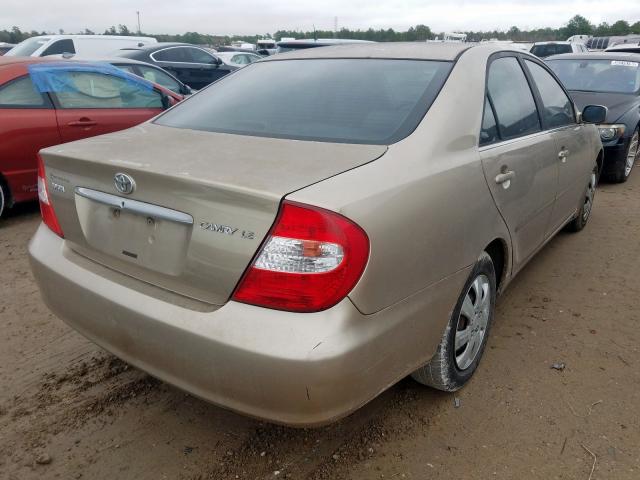 Photo 4 from auction – 2004 TOYOTA CAMRY LE with VIN JTDBE32KX40260440
