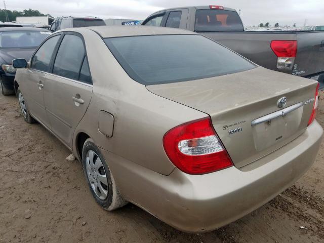 Photo 3 from auction – 2004 TOYOTA CAMRY LE with VIN JTDBE32KX40260440