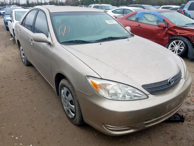 TOYOTA CAMRY LE 2004 with VIN JTDBE32KX40260440 - Photo from auction