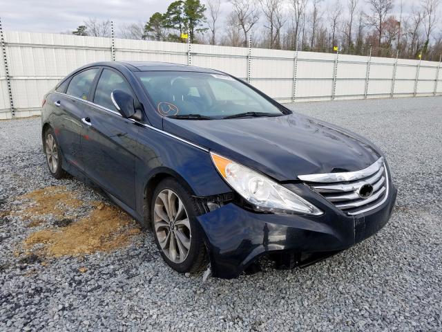 HYUNDAI SONATA SE 2014 with VIN 5NPEC4AB7EH856569 - Photo from auction