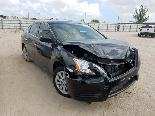 NISSAN SENTRA S 2015 with VIN 3N1AB7AP1FL677849 - Photo from auction