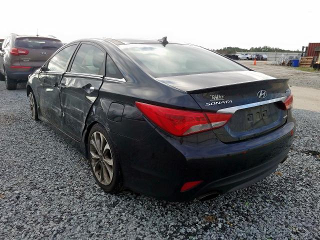 Photo 3 from auction – 2014 HYUNDAI SONATA SE with VIN 5NPEC4AB7EH856569