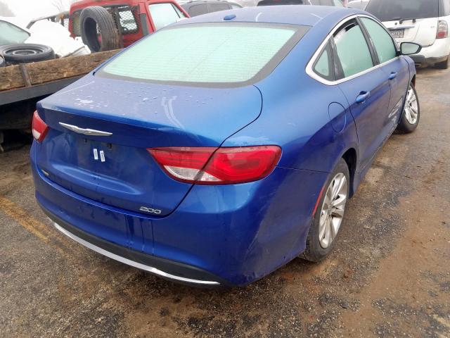 Photo 4 from auction – 2015 CHRYSLER 200 LIMITE with VIN 1C3CCCAB4FN679258