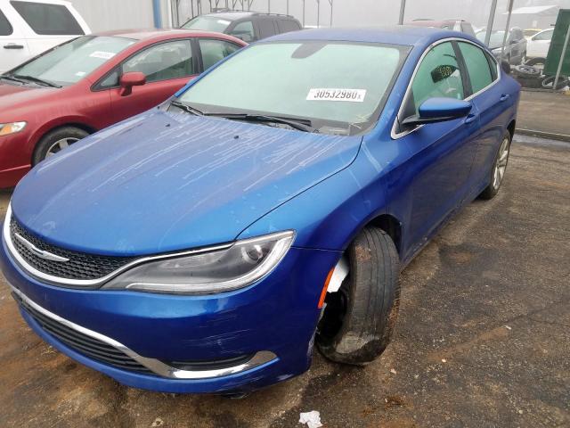 Photo 2 from auction – 2015 CHRYSLER 200 LIMITE with VIN 1C3CCCAB4FN679258