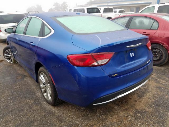Photo 3 from auction – 2015 CHRYSLER 200 LIMITE with VIN 1C3CCCAB4FN679258