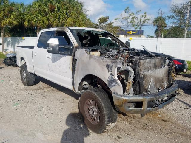 FORD F250 SUPER 2018 with VIN 1FT7W2BT2JEB26347 - Photo from auction