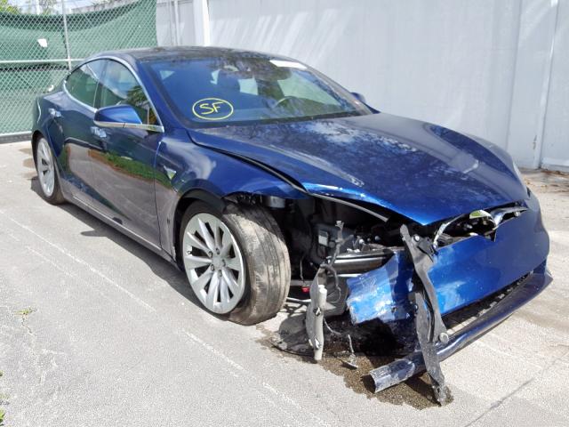 TESLA MODEL S 2017 with VIN 5YJSA1E11HF215090 - Photo from auction