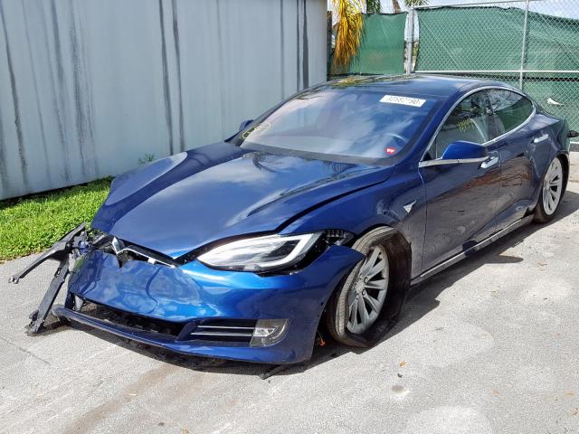 Photo 2 from auction – 2017 TESLA MODEL S with VIN 5YJSA1E11HF215090