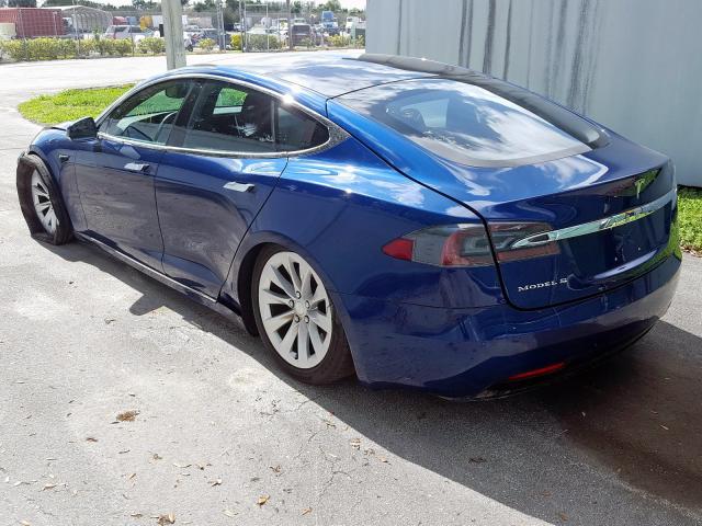Photo 3 from auction – 2017 TESLA MODEL S with VIN 5YJSA1E11HF215090
