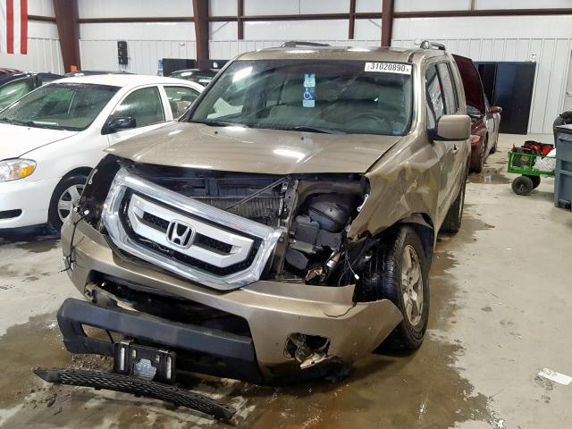 Photo 2 from auction – 2011 HONDA PILOT EX with VIN 5FNYF3H47BB054281