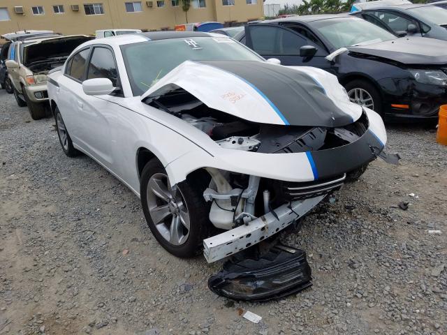 DODGE CHARGER SE 2015 with VIN 2C3CDXBG1FH832587 - Photo from auction