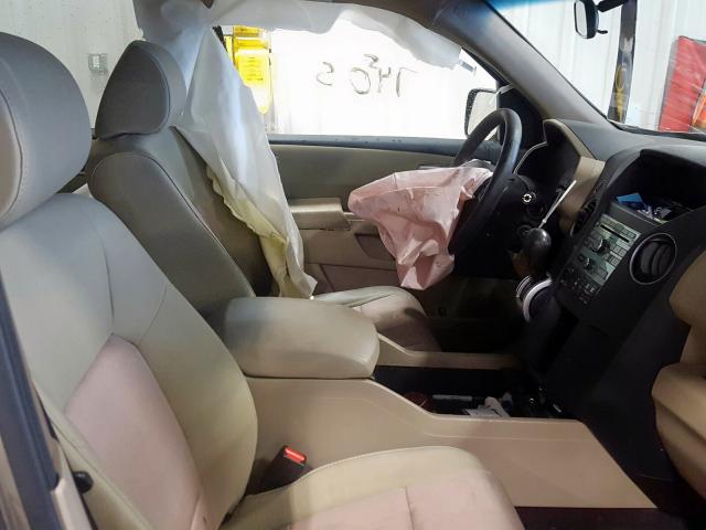 Photo 5 from auction – 2011 HONDA PILOT EX with VIN 5FNYF3H47BB054281