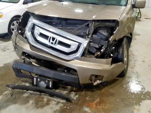 Photo 9 from auction – 2011 HONDA PILOT EX with VIN 5FNYF3H47BB054281