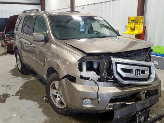 HONDA PILOT EX 2011 with VIN 5FNYF3H47BB054281 - Photo from auction