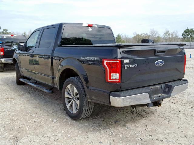 Photo 3 from auction – 2017 FORD F150 SUPER with VIN 1FTEW1CF0HFB12185