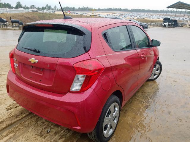 Photo 4 from auction – 2020 CHEVROLET SPARK LS with VIN KL8CB6SA0LC400510