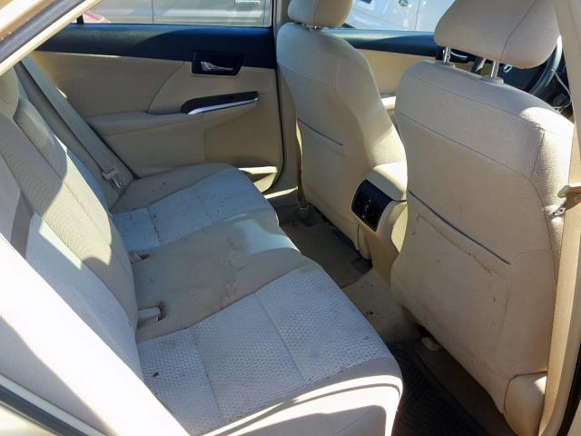 Photo 6 from auction – 2012 TOYOTA CAMRY BASE with VIN 4T4BF1FK8CR236481
