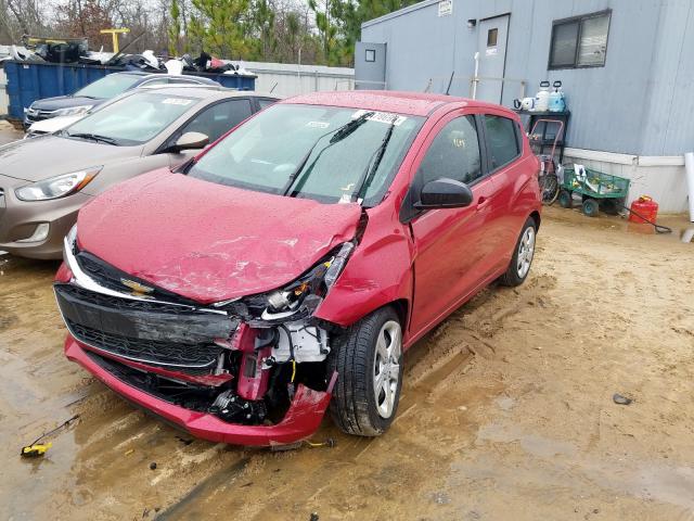 Photo 2 from auction – 2020 CHEVROLET SPARK LS with VIN KL8CB6SA0LC400510