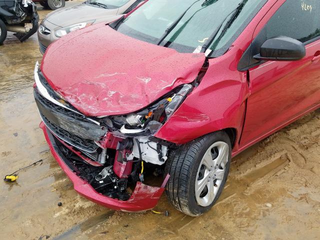 Photo 9 from auction – 2020 CHEVROLET SPARK LS with VIN KL8CB6SA0LC400510